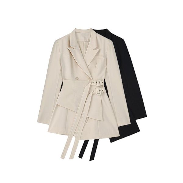 women's suits & blazers women irregular bandage spliced blazer lapel long sleeve loose fit female chic jacket fashion tide autumn winte, White;black
women's suits & blazers women irregular bandage spliced blazer lapel long sleeve loose fit female chic jacket fashion tide autumn winte, White;black