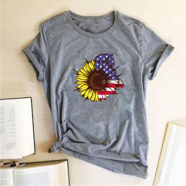 sunflower american flag printing and mens women womens summer aesthetic clothes streetwear woman tshirts cotton camiseta mujer, White;black
sunflower american flag printing and mens women womens summer aesthetic clothes streetwear woman tshirts cotton camiseta mujer, White;black