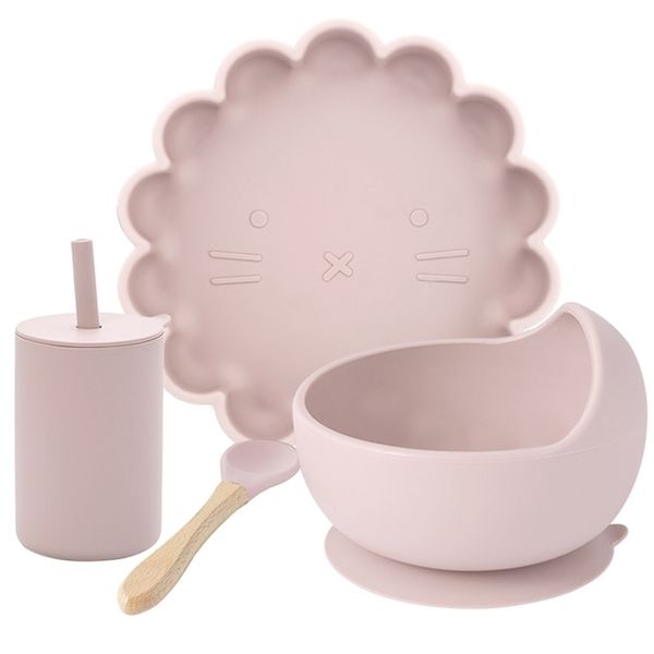 4pcs children's training meal set baby feeding bowl dinner suction plate 100%food grade silicone tableware straw cup stuff 211026
4pcs children's training meal set baby feeding bowl dinner suction plate 100%food grade silicone tableware straw cup stuff 211026