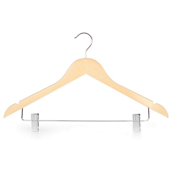 laundry bags 10x natural wooden 45cm clothes coat garment hangers with trouser skirt clips
laundry bags 10x natural wooden 45cm clothes coat garment hangers with trouser skirt clips