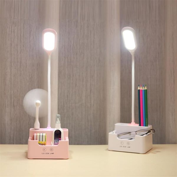 electric fans rechargeable led lamp with fan, adjustable lamp, eye protection children's reading pen holder
electric fans rechargeable led lamp with fan, adjustable lamp, eye protection children's reading pen holder
