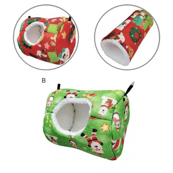 small animal supplies christmas series pattern firm multi-purpose warm pet hamster hammock tunnel kit hanging bed accessories
small animal supplies christmas series pattern firm multi-purpose warm pet hamster hammock tunnel kit hanging bed accessories