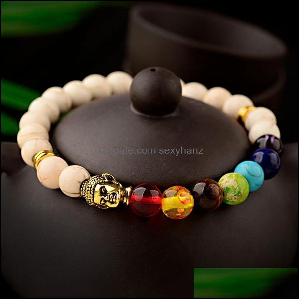 strands bracelets jewelry yoga buddhism 7 chakra bracelet pseira mascina womens gold buddha natural turquoises stone bracelets&bangle, Black
strands bracelets jewelry yoga buddhism 7 chakra bracelet pseira mascina womens gold buddha natural turquoises stone bracelets&bangle, Black
