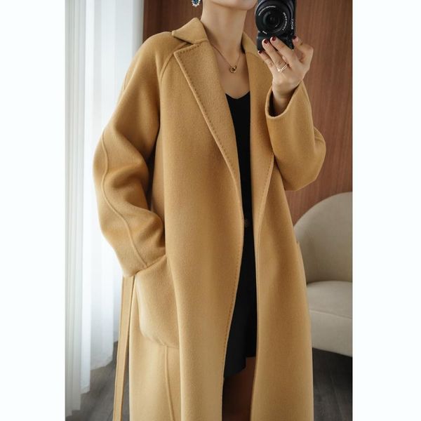 women's wool & blends 100% coat fashion woman jacket long women autumn winter coats and jackets women's clothing casaco feminino wp, Black
women's wool & blends 100% coat fashion woman jacket long women autumn winter coats and jackets women's clothing casaco feminino wp, Black