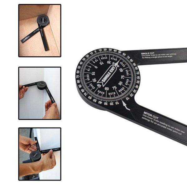 professional hand tool sets woodworking 360 horizontal angle gauge diy square ruler aluminum alloy measuring cutting locator
professional hand tool sets woodworking 360 horizontal angle gauge diy square ruler aluminum alloy measuring cutting locator