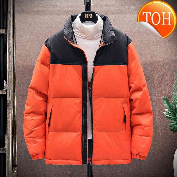 fashion wear winter color couple blocking puffer jacket men and women's warm thicken coat white duck down parka outerwear, Black
fashion wear winter color couple blocking puffer jacket men and women's warm thicken coat white duck down parka outerwear, Black