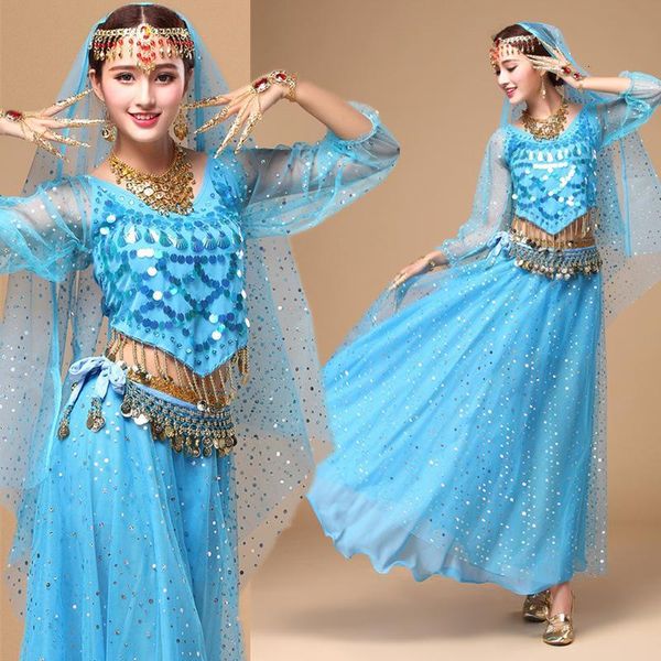 stage wear belly dance autumn and winter long sleeved suit india performance service skirt stage wear, Black;red
stage wear belly dance autumn and winter long sleeved suit india performance service skirt stage wear, Black;red