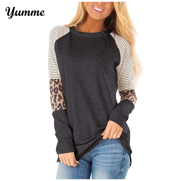 women's blouses & shirts leopard printed blouse pacthwork 2021 fashion long sleeve blusas female casual plus size chemise femme #lr4, White
women's blouses & shirts leopard printed blouse pacthwork 2021 fashion long sleeve blusas female casual plus size chemise femme #lr4, White