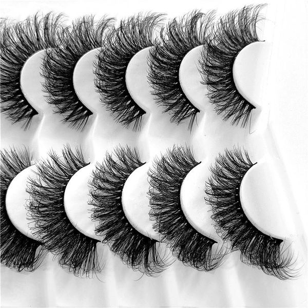 false eyelashes lashes 7 pairs 3d faux mink beautiful fluffy soft wispy volume natural long reusable eye lashs makeup
false eyelashes lashes 7 pairs 3d faux mink beautiful fluffy soft wispy volume natural long reusable eye lashs makeup