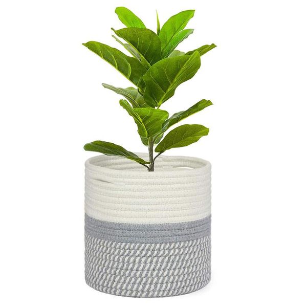 storage baskets cotton rope woven rattan basket plant flower pot laundry home decoration clothes toy organizer bucket
storage baskets cotton rope woven rattan basket plant flower pot laundry home decoration clothes toy organizer bucket
