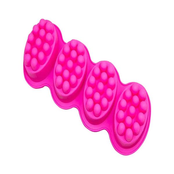 cake tools silicone soap mold 4 cavities ellipse massage brush shape wax mould baking fbe2
cake tools silicone soap mold 4 cavities ellipse massage brush shape wax mould baking fbe2
