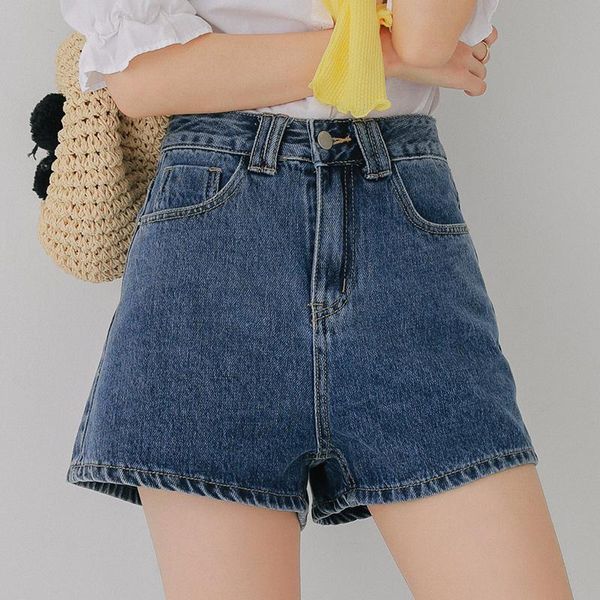 women's shorts legible denim classic vintage high waist wide leg female caual summer ladies jeans for women, White;black
women's shorts legible denim classic vintage high waist wide leg female caual summer ladies jeans for women, White;black