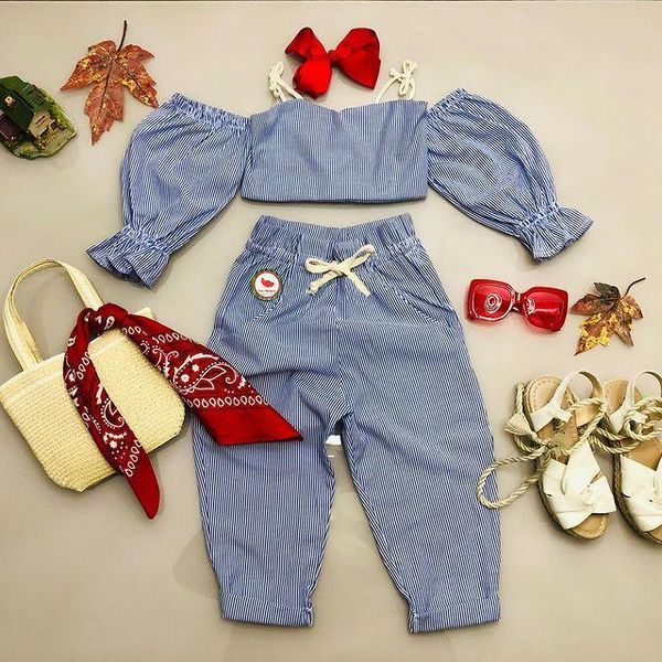 clothing sets 2pcs autumn toddler bodysuit baby girls striped clothes set long sleeve off-shoulder cropped +drawstring waist trousers, White
clothing sets 2pcs autumn toddler bodysuit baby girls striped clothes set long sleeve off-shoulder cropped +drawstring waist trousers, White