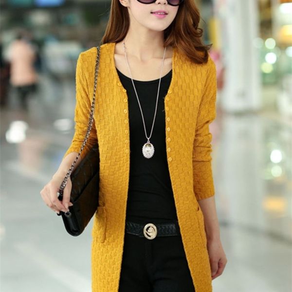 women cardigans vintage spring autumn medium-long cardigan female fashion knitted outerwear sweater 210812, White
women cardigans vintage spring autumn medium-long cardigan female fashion knitted outerwear sweater 210812, White