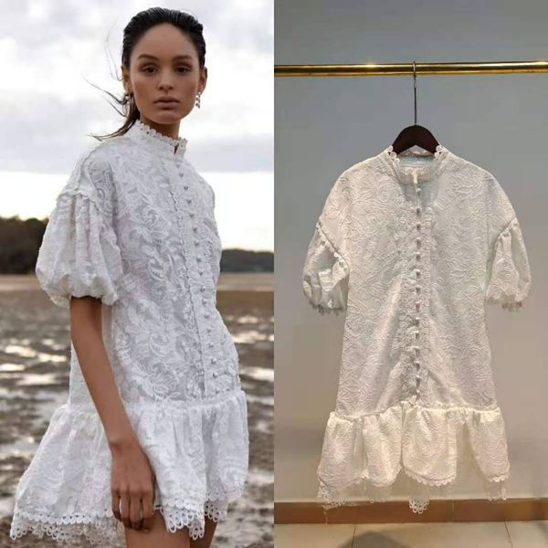 dresses 2021 spring stand collar lantern embroidery white short sleeve a-line mini dress, Black;gray
dresses 2021 spring stand collar lantern embroidery white short sleeve a-line mini dress, Black;gray