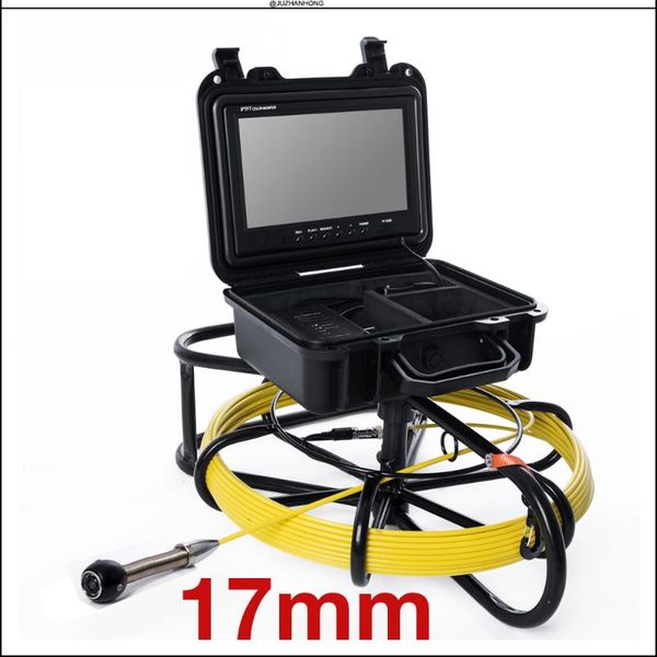 9'screen 17mm video inspection camera system kit drain sewer pipe endoscope borescope 20m 50m hard cable battery ip cameras
9'screen 17mm video inspection camera system kit drain sewer pipe endoscope borescope 20m 50m hard cable battery ip cameras