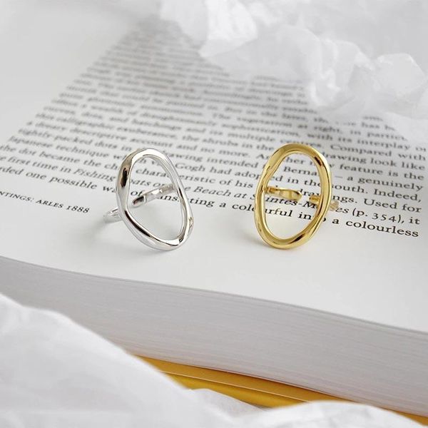 minimalist irregular hollow ellipse gold silver color geometric ring for women open rings party jewelry gifts cluster, Golden;silver
minimalist irregular hollow ellipse gold silver color geometric ring for women open rings party jewelry gifts cluster, Golden;silver
