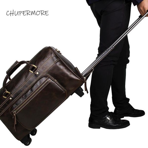 duffel bags men business genuine leather travel waterproof retro cowhide rolling luggage suitable wheels carry on
duffel bags men business genuine leather travel waterproof retro cowhide rolling luggage suitable wheels carry on