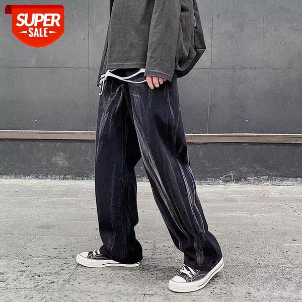 harajuku tie dye washed jeans mens streetwear retro loose straight denim trousers baggy hip hop casual jean pants #ki6z, Blue
harajuku tie dye washed jeans mens streetwear retro loose straight denim trousers baggy hip hop casual jean pants #ki6z, Blue