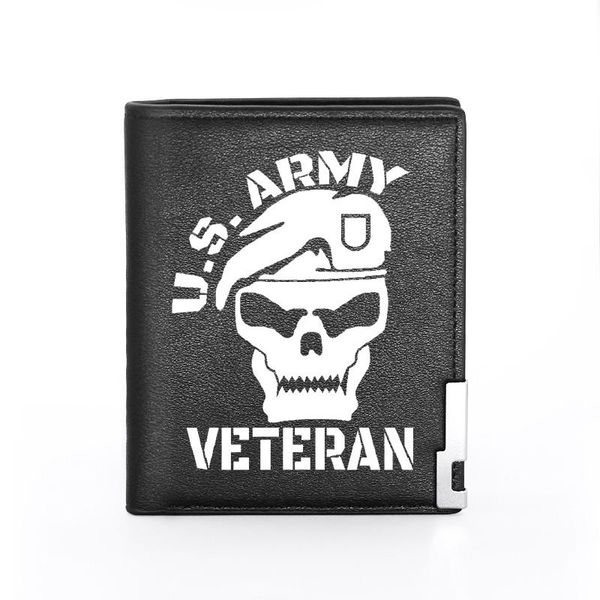 cool classic u.s. army veteran skull leather men wallet holder short purse wallets, Red;black
cool classic u.s. army veteran skull leather men wallet holder short purse wallets, Red;black