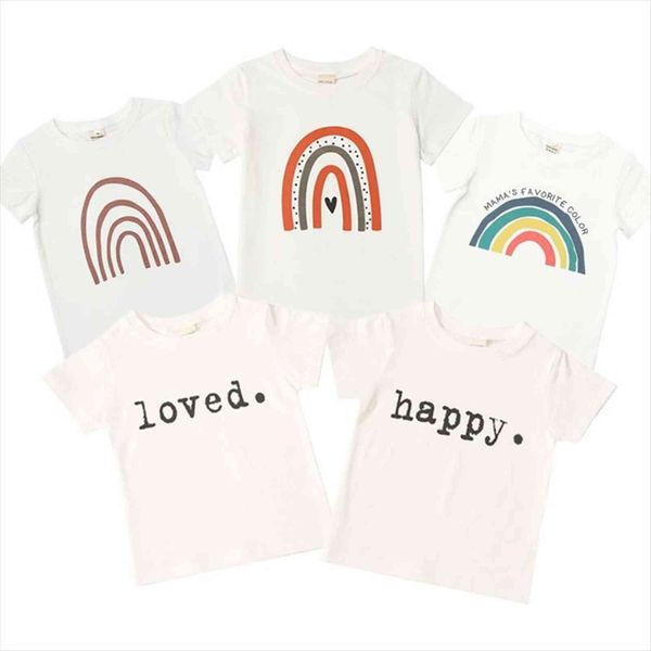 cotton kids t shirt children summer rainbow short sleeve shirts for girls clothes boys baby clothing, Blue
cotton kids t shirt children summer rainbow short sleeve shirts for girls clothes boys baby clothing, Blue