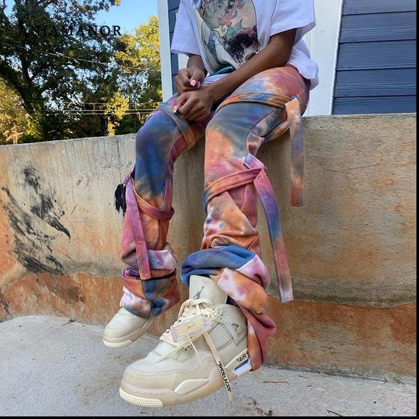 tie dye stacked sweatpants women capris high waist joggers streetwear hiphop flare pants sport casual trousers d60 db39, Black;white
tie dye stacked sweatpants women capris high waist joggers streetwear hiphop flare pants sport casual trousers d60 db39, Black;white