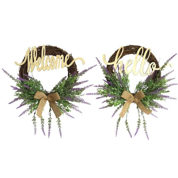 decorative flowers & wreaths hello welcome sign lavender wreath porch garland decor front door wall hanging housewarming gift art decoration
decorative flowers & wreaths hello welcome sign lavender wreath porch garland decor front door wall hanging housewarming gift art decoration