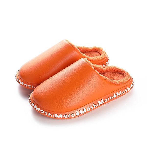 autumn and winter cotton slippers pu waterproof casual household couple soft bottom, Black
autumn and winter cotton slippers pu waterproof casual household couple soft bottom, Black