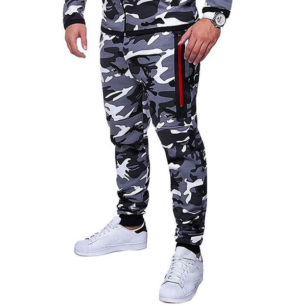 men's pants camouflage men gyms jogger fitness cargo zipper trousers sports running sweatpants casual clothing, Black
men's pants camouflage men gyms jogger fitness cargo zipper trousers sports running sweatpants casual clothing, Black