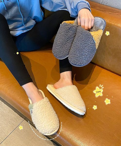 slippers winter women cute warm home men/women house floor indoor slides fat fur woman shoes child sliders, Black
slippers winter women cute warm home men/women house floor indoor slides fat fur woman shoes child sliders, Black