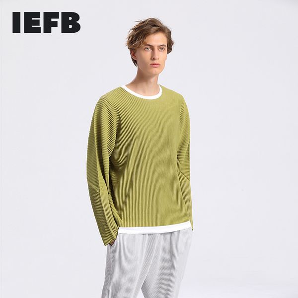 iefb japanese streetwear fashion pleated t-shirt men's spring round neck long sleeve casual sports loose 9y6737 210524, White;black
iefb japanese streetwear fashion pleated t-shirt men's spring round neck long sleeve casual sports loose 9y6737 210524, White;black