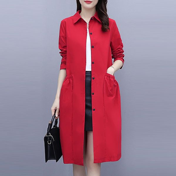 casual dresses spring autumn plus size 5xl women trench coat fashion high-end slim mid-length office ladies thin windbreaker outer, Black;gray
casual dresses spring autumn plus size 5xl women trench coat fashion high-end slim mid-length office ladies thin windbreaker outer, Black;gray