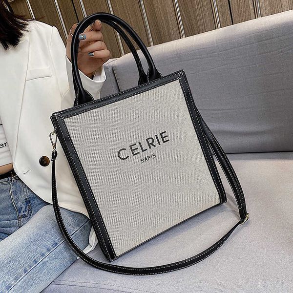 2021 bags net red fashion canvas shopping portable tote foreign style large capacity women's commuting shoulder bag
2021 bags net red fashion canvas shopping portable tote foreign style large capacity women's commuting shoulder bag