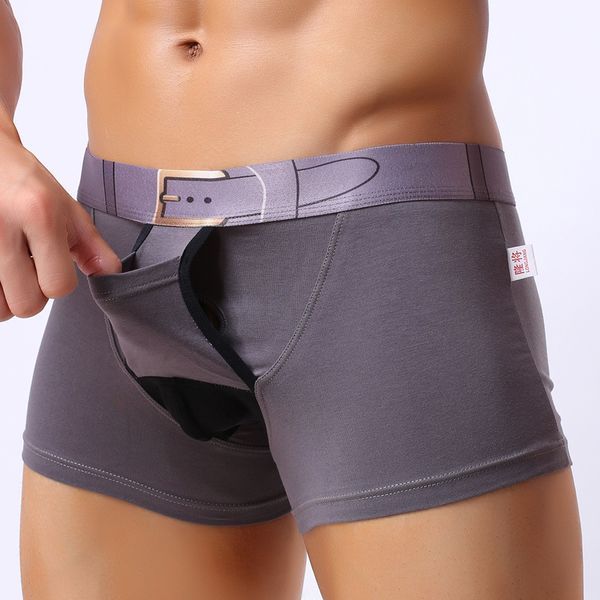 men open crotch boxers hollow openable panties cotton stage u convex pouch gay wear jockstrap fetish erotic lingerie f11, Black;white
men open crotch boxers hollow openable panties cotton stage u convex pouch gay wear jockstrap fetish erotic lingerie f11, Black;white