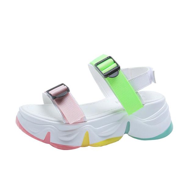 sandals beach women 2021 fashion toe-open color thick-soled stunt comfortable casual wedges walking woman, Black
sandals beach women 2021 fashion toe-open color thick-soled stunt comfortable casual wedges walking woman, Black