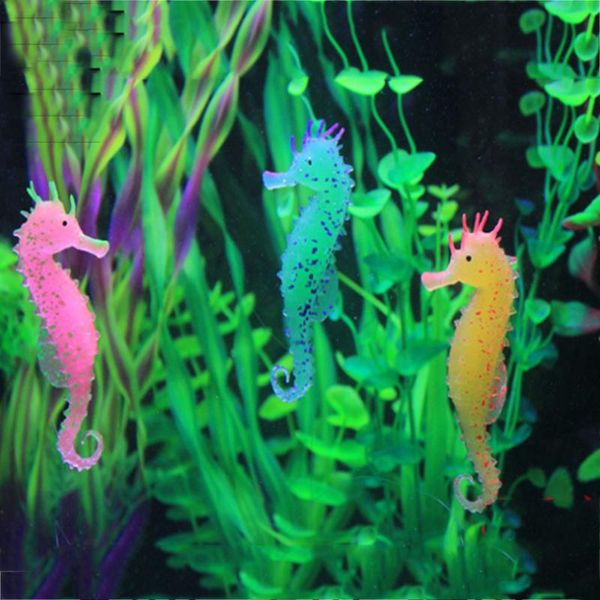 decorations 1/3 pcs silicone seahorse luminous ornament aquarium decoration for fish tank accessories
decorations 1/3 pcs silicone seahorse luminous ornament aquarium decoration for fish tank accessories