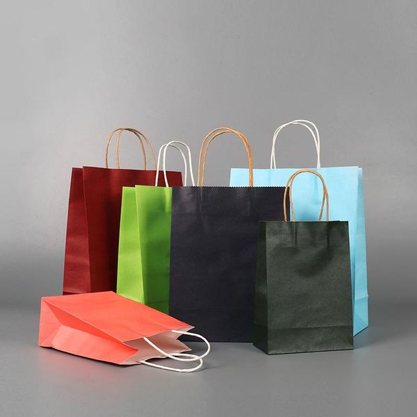 gift wrap 10pcs diy multifunction soft color paper bag with handles festival shopping bags kraft
gift wrap 10pcs diy multifunction soft color paper bag with handles festival shopping bags kraft