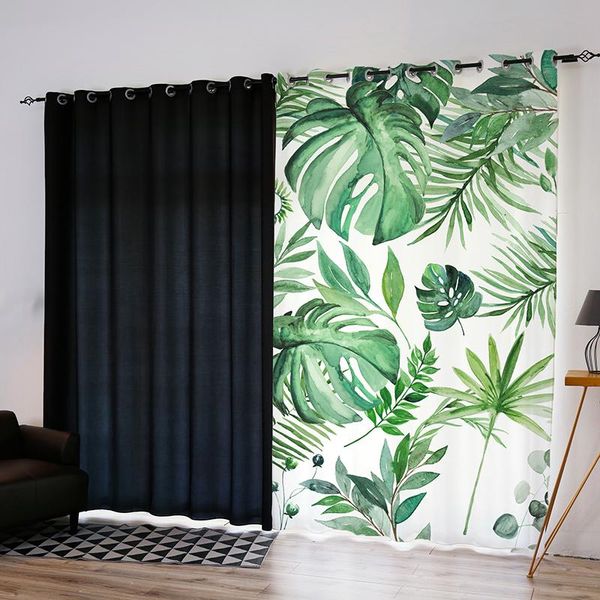 curtain & drapes custom made 2x grommet window drapery living room dressing tulle 200 x 260cm green palm leaves black white
curtain & drapes custom made 2x grommet window drapery living room dressing tulle 200 x 260cm green palm leaves black white