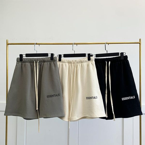 men's shorts summer beach casual 1:1 cotton hip-hop reflective sports pants fashion running jogger, White;black
men's shorts summer beach casual 1:1 cotton hip-hop reflective sports pants fashion running jogger, White;black