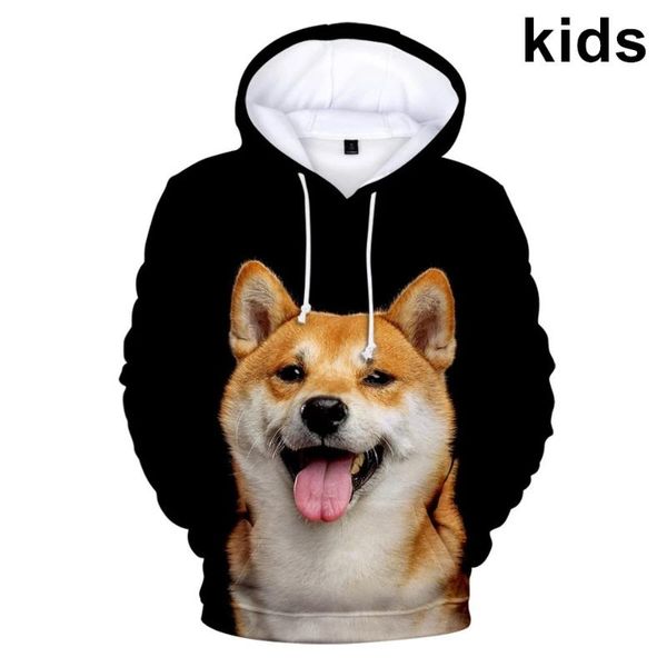 men's hoodies & sweatshirts 3 to 14 years kids shiba inu 3d printed boys girls hoodie sweatshirt cartoon outerwear jacket coat children, Black
men's hoodies & sweatshirts 3 to 14 years kids shiba inu 3d printed boys girls hoodie sweatshirt cartoon outerwear jacket coat children, Black