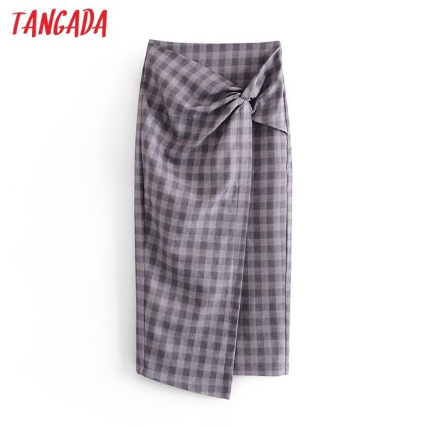 women plaid print bow midi skirt zipper vintage office ladies elegant chic mid calf skirts qn17 210416, Black
women plaid print bow midi skirt zipper vintage office ladies elegant chic mid calf skirts qn17 210416, Black