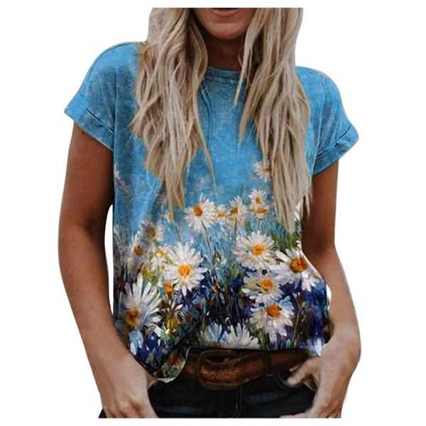 women's t-shirt casual women harajuku shirts floral landscape print shirt o-neck short-sleeved t-shirts tees woman clothing, White
women's t-shirt casual women harajuku shirts floral landscape print shirt o-neck short-sleeved t-shirts tees woman clothing, White