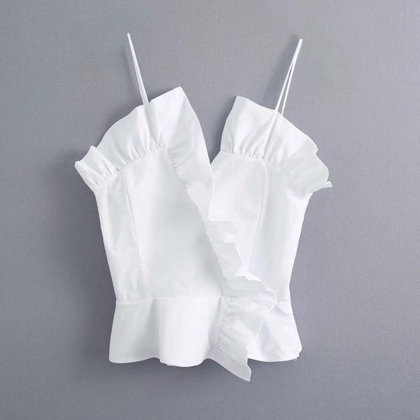 women's blouses & shirts flabbit 2021 women fashion white chest strap shirt ruffle with ruffles elastic back collection shorts blouse l
women's blouses & shirts flabbit 2021 women fashion white chest strap shirt ruffle with ruffles elastic back collection shorts blouse l