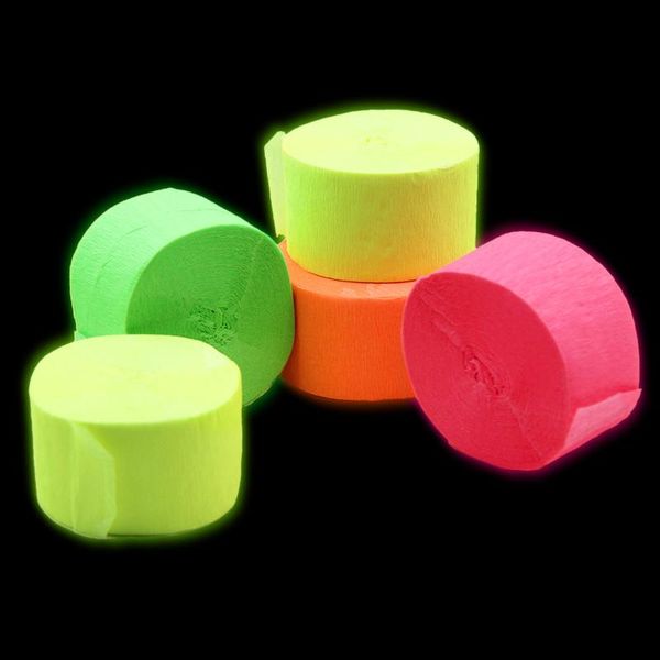 party decoration 1roll glow crepe paper streamer roll fluorescent streamers for hen graduation halloween wedding birthday decorations
party decoration 1roll glow crepe paper streamer roll fluorescent streamers for hen graduation halloween wedding birthday decorations