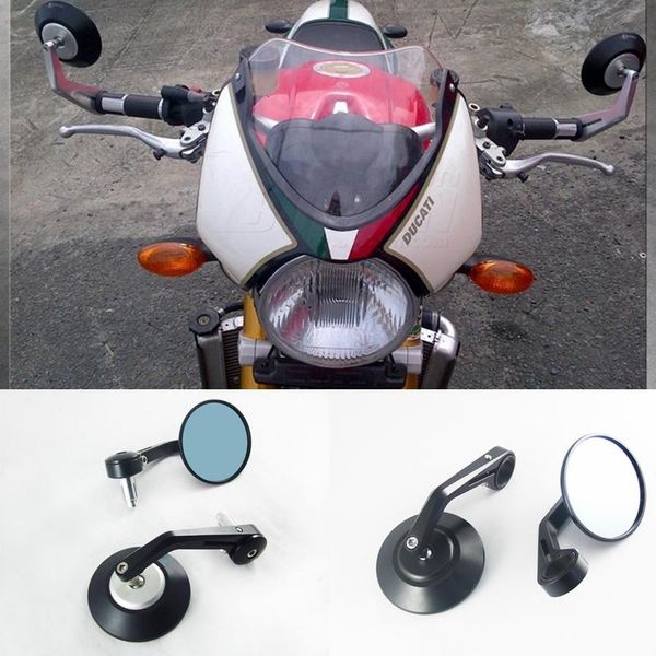 motorcycle mirrors universal mirror cnc aluminum 22mm handle bar end rearview side handlebar grips
motorcycle mirrors universal mirror cnc aluminum 22mm handle bar end rearview side handlebar grips