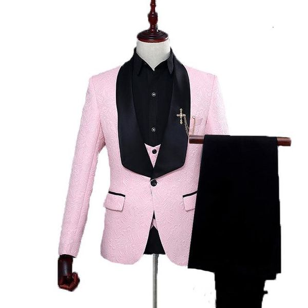 men's suits & blazers wedding tuxedos groom dinner party one button shawl collar slim fit handsome men (jacket+pants+vest) costume, White;black
men's suits & blazers wedding tuxedos groom dinner party one button shawl collar slim fit handsome men (jacket+pants+vest) costume, White;black