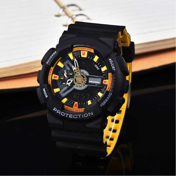 wristwatches brand ga-100ml men leisure wristwatch women chronograph sport led waterproof multi-function digital dual display couple watches, Slivery;brown
wristwatches brand ga-100ml men leisure wristwatch women chronograph sport led waterproof multi-function digital dual display couple watches, Slivery;brown