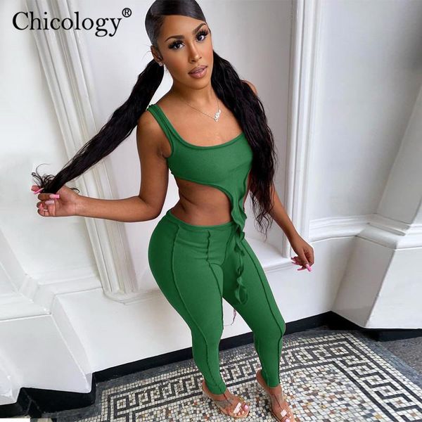 chicology crop tank pants two piece set women 2021 fashion sweat suits autumn winter 2 pc outfits tracksuit clothes women's tracksu, Gray
chicology crop tank pants two piece set women 2021 fashion sweat suits autumn winter 2 pc outfits tracksuit clothes women's tracksu, Gray
