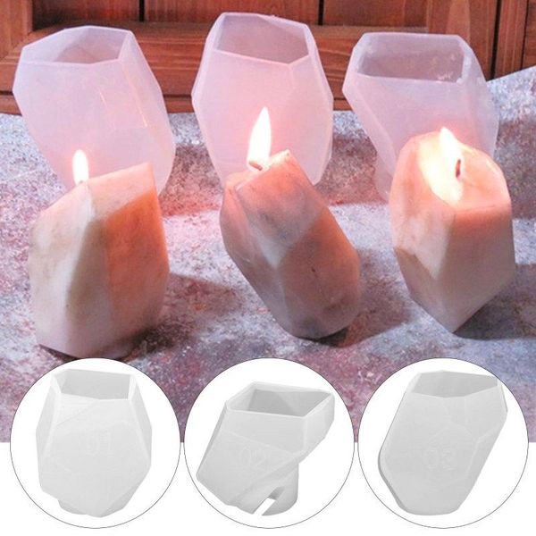 craft tools 3d geometric stone shape silicone candle mold crystal resin for jewelry soap making mould home decor
craft tools 3d geometric stone shape silicone candle mold crystal resin for jewelry soap making mould home decor