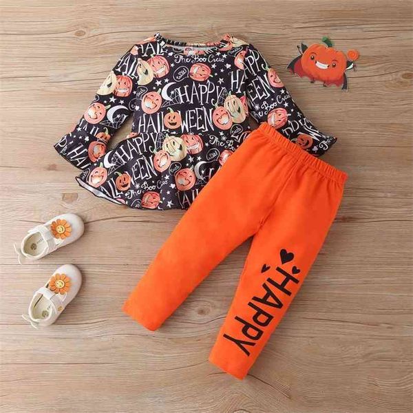 arrivals winter children sets long sleeve print pumpkin head dress orange trousers cute 2pcs girls clothes 2-6t 210629, White
arrivals winter children sets long sleeve print pumpkin head dress orange trousers cute 2pcs girls clothes 2-6t 210629, White